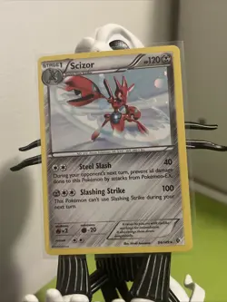 Scizor 94/149 Boundaries Crossed Holo Card NM Condition - Image 2
