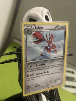 Scizor 94/149 Boundaries Crossed Holo Card NM Condition - Image 3
