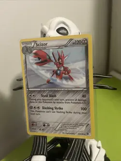 Scizor 94/149 Boundaries Crossed Holo Card NM Condition - Image 4
