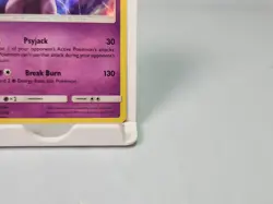 Mewtwo 12/18 Holo Rare Detective Pikachu S&M Pokemon Card 2019 - Image 5