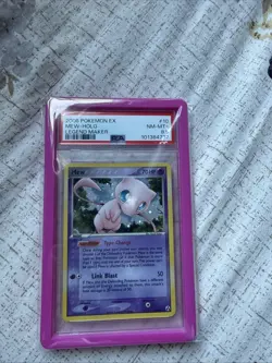 Pokemon Card Holo Mew 10/92 PSA 8.5 MINT ex Legend Maker - Image 2