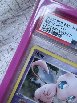 Pokemon Card Holo Mew 10/92 PSA 8.5 MINT ex Legend Maker - Image 4