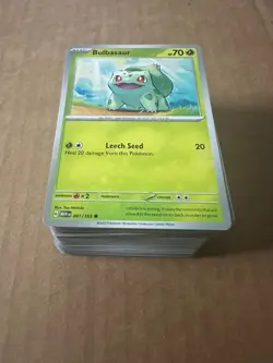 Pokemon TCG 128 Card Lot of 2023 Scarlet & Violet 151 No Duplicates - Image 2
