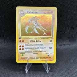 (NM) Kabutops #9/62 1999 1st Edition Fossil Vintage Pokemon Card - Image 2