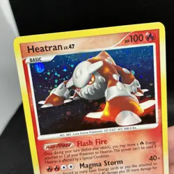(NM) Heatran #6/146 Holo Rare 2008 Diamond & Pearl Legends Awakened Pokemon Card - Image 2