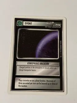 Star Trek CCG Event Atmospheric Ionization Card - Image 1
