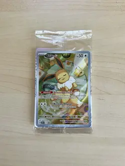 Pokemon Eevee SVP173 Prismatic Evolutions Card Holo ETB Promo SEALED 🧁 - Image 3