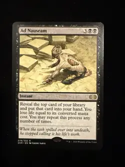 [1x] Ad Nauseam Near Mint, English Double Masters MTG Magic - Image 1