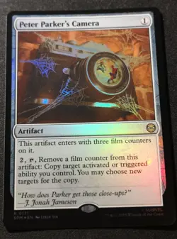 Peter Parker's Camera - Foil - SPM - MTG - EN - NM - 0171 - Image 1