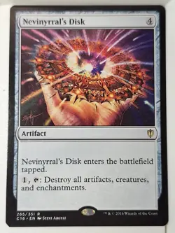 Nevinyrral's Disk - Commander: 2016 - Magic the Gathering MTG Nice! - Image 1