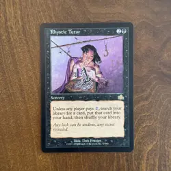 MTG *Rhystic Tutor X1* (HP) Prophecy Magic the Gathering Free Shipping - Image 1