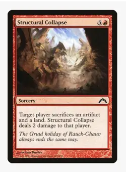 Structural Collapse | Gatecrash (GTC) | MTG Magic | Red Sorcery | LP - Image 1