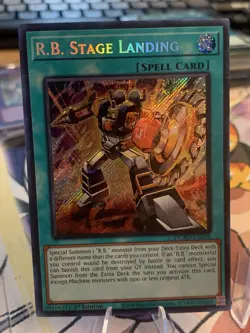 YuGiOh - R.B. Stage Landing - DUAD-EN096 - Secret Rare - 1st Edition - NM - Image 1