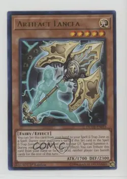 Artifact Lancea (UR) 1st Ed. YuGiOh Duel Devastator #DUDE-EN033 - Image 1