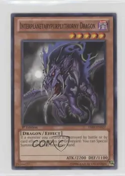 Interplanetarypurplythorny Dragon YuGiOh Starter Deck Kaiba Reloaded #YSKR-EN027 - Image 1
