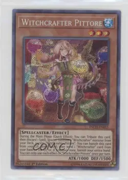 Witchcrafter Pittore (SE) 1st Ed. YuGiOh The Infinity Chasers #INCH-EN015 - Image 1