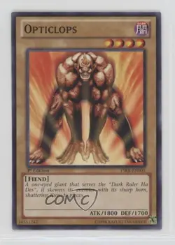 Opticlops YuGiOh Starter Deck Kaiba Reloaded #YSKR-EN005 - Image 1