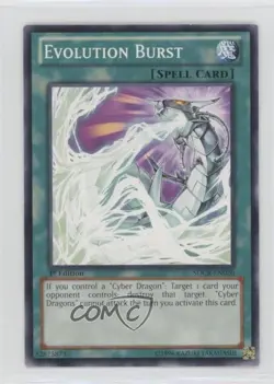 Evolution Burst 1st Ed. YuGiOh Cyber Dragon Revolution Structure Deck - Image 1