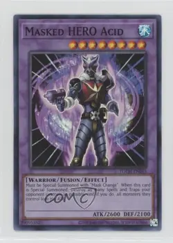 HERO Acid (SR) Unlimited YuGiOh Toon Chaos #TOCH-EN045 - Image 1