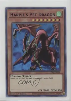 Harpie's Pet Dragon Ultra Rare 1st Ed. YuGiOh Legendary Duelists: Season 2 - Image 1