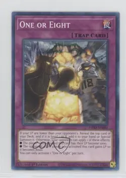 One or Eight 1st Ed. YuGiOh Phantom Rage #PHRA-EN080 - Image 1