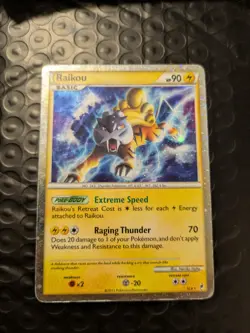 Raikou - SL9 - Pokemon Call of Legends Holo Card HP - Image 2