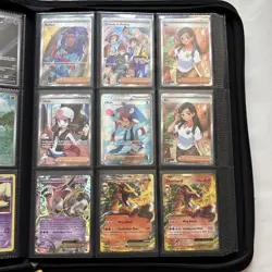 Pokemon Binder Collection 130+ cards - Lots Of Illustration Rares and Old Ex, GX - Image 5