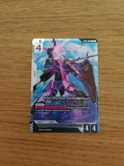 Gyndam Card Game Aile Strike Gundam LR ST04-001 - Image 1
