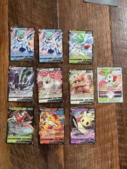 Pokemon TCG 10 Card Lot! Various V’s From Several Sets - Image 1
