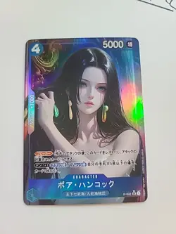 Boa Hancock One Piece Custom Collectible Card Anime Waifu Beautiful Girl - Image 1