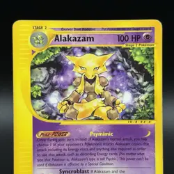 ALAKAZAM - 33/165 Expedition Set 2002 - Regular Rare LP - Pokemon TCG Card - Image 2