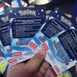 Pokemon Scarlet & Violet Shiny Koraidon/Miraidon GameStop CODE CARD - Nintendo - Image 4