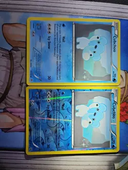 Cubchoo 40/135 Plasma Storm Reverse Holo & Common Cards LP - Image 1
