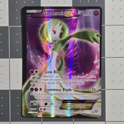 Gardevoir OC Miscut Error Steam Siege 111/114 Full Art Pokemon Card Near Mint - Image 5
