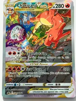 Charizard VSTAR SWSH262 Sword & Shield Promo Holo Pokemon Card (Near mint) - Image 3