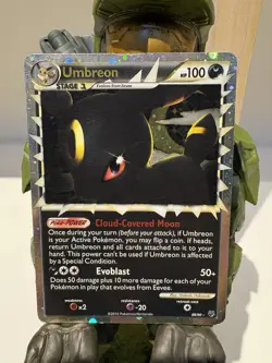 Pokemon TCG Umbreon Prime Holo HS-Undaunted Card 86/90 - Image 2