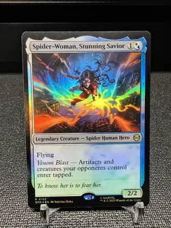 Spider-Woman, Stunning Savior - SPM 0152 - NM - MTG Magic - Image 1