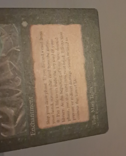 Necropotence MP/HP MTG Ice Age Magic the Gathering - Image 4