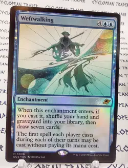 FOIL WEFTWALKING mtg NM Edge of Eternities 1 Mythic (#02) - Image 1