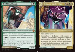 FOIL MILES MORALES // ULTIMATE SPIDER-MAN mtg NM Marvel's Spider-Man 1 Mythic - Image 1