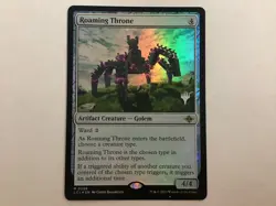 MTG Promo Pack Lost Caverns Of Ixalan ROAMING THRONE Foil NM (0069BIN) - Image 1