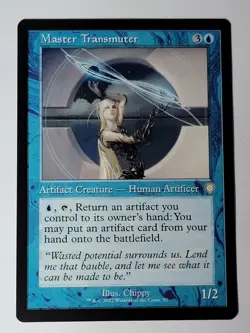 Master Transmuter (Retro Frame) Commander: the Brothers' War Regular - Image 1