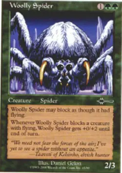 1 x Woolly Spider - Beatdown - NM-Mint - MTG - Image 1