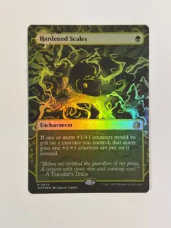 Hardened Scales Wilds of Eldraine: Enchanting Tales Foil Magic the Gathering MTG - Image 1