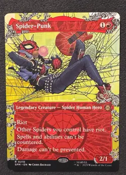Spider-Punk (0210) (Borderless) Marvel's Spider-Man Regular - Image 1