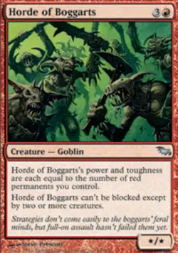 Horde of Boggarts - Foil NM, English MTG Shadowmoor - Image 1