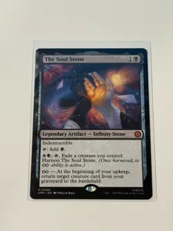 MTG Marvel’s Spider-Man: THE SOUL STONE (MYTHIC 0066) NON FOIL LOOSE PACK FRESH - Image 1
