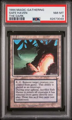 Safe Haven - The Dark - MTG - NM to MINT - PSA 8. POP 6. More MTG in store - Image 1