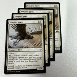 [X4] Tempest Hawk - Regular #31 NM/MINT (Pack Fresh) Tarkir: Dragonstorm - Image 1