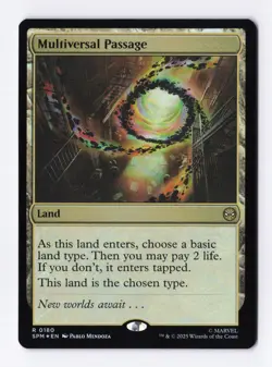 Multiversal Passage (Foil) 0180 (R) MTG Marvel's Spider-Man (SPM) - Image 1
